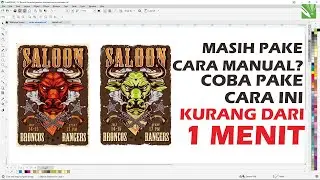 Tutorial Merubah Gambar ke Vector Secara Instan di Coreldraw