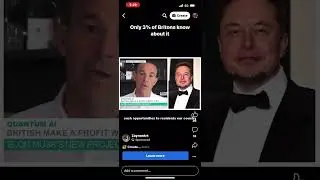 דיפ פייק של כתב בריטי ממליץ על סקאם של 