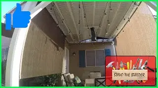 Como instalar una Cortina o persiana enrrollable para exterior / Exterior roller shades.