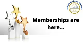 Mobbi's Kitchen and Lifestyle - Memberships are here