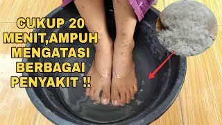 MANFAAT MERENDAM KAKI DENGAN AIR HANGAT DAN GARAM