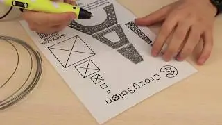 Рисуем 3Dручкой! Большая Эйфелева башня. DIY