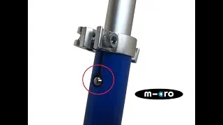 How to Reposition or Replace Handlebar Locking Button on Micro 2 Wheeler