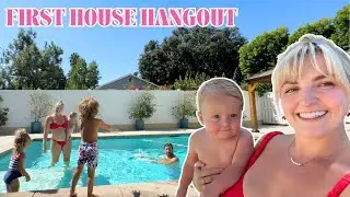 First Family Hang In The New House! + house updates