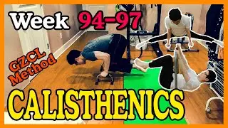 Experimenting with GZCL Method Bodyweight Calisthenics Routine