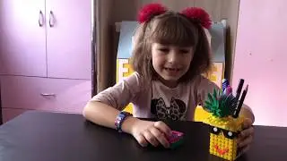 LEGO Dots Браслетик и подставка для канцелярии Ананас