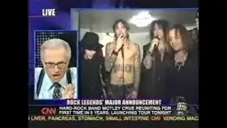 Opie & Anthony: Mötley Crüe on Larry King (Video)