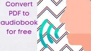 Convert PDF or any document to audiobook for free