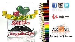 Kayf taqadam hadiatan liwalidik fi almanzil? Happy Father's Day.