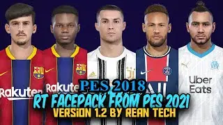 PES 2018 RT Facepack From PES 2021 V1.2 by Rean Tech Free Download And Install on PC