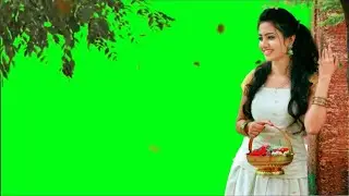 Beautiful Girl Green Screen Video VFX || Green Screen HD Video Effects