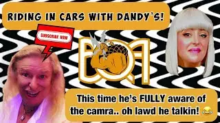 In a car with my dad Jim Dandy Mangrum of Black Oak Arkansas...(Should this be a regular thing?)
