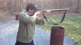 Rare Pattern 76 black powder rifle.