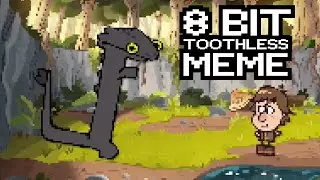 Toothless Dance Meme 8 BIT (When Toothless joins your Party)