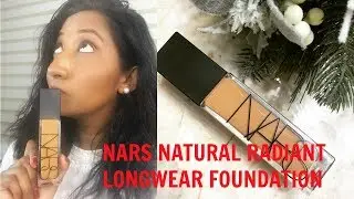 NEW NARS NATURAL RADIANT LONGWEAR FOUNDATION | NOT FOR OILY SKIN !!!