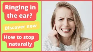 How to stop ringing in the ears naturally
