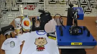 Subli-Mate ® 6 in 1 multifunctional heat press machine