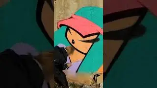 Graffiti Character @dyva.cv ⚡️ #graffiti #art #reels