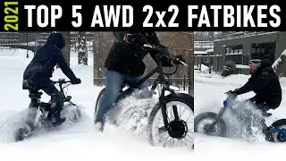 TOP 5 AWD fat tire electric bikes 2021