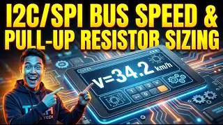 I2C/SPI Bus Speed & Pull-up Resistor Sizing Calculator — How to Use It | Engineering Tool