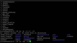 5 ways to show only hidden files in Linux