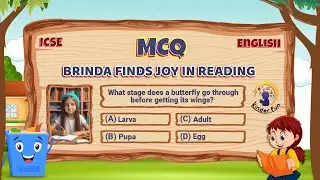 BRINDA FINDS JOY IN READING | Unit 16 | English | Class 2 | ICSE Board | MCQS | Fill in the Blanks