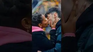 Streetphotography of kissing couple❤️