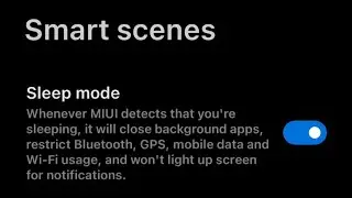 MIUI WiFi turns off at night issue [solved] | Battery saver smart scenes