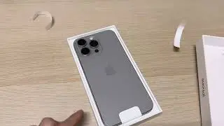 iPhone 15 Pro Max Natural Titanium Unboxing!