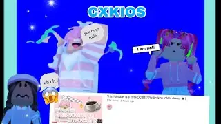 @luvmelon IS Being *RUDE* to @cxkios? (roblox drama)