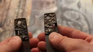 Mini integral Wallet Razors