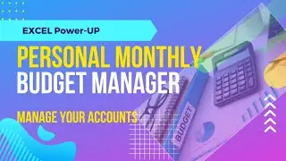 Personal Monthly Budget Manager (using sumif) - Google Sheet