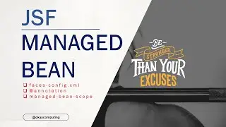 JSF Managed Bean Scope