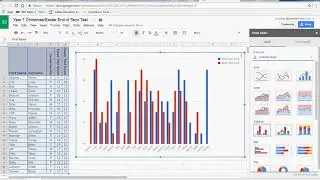 Drawing a stacked column graph
