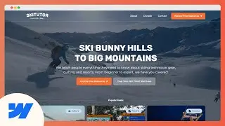 Webflow Showcase: SkiTutor.com