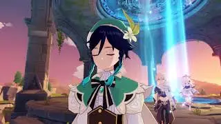 a genshin trailer edit but with botw trailer music