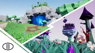 Low Poly Vegetation Asset Pack |  #1  |  Preview TRAILER