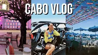 CABO TRAVEL VLOG : LIT GIRLS TRIP (spa, horseback riding, yacht day & more)