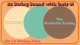 Nashville Tuning On An Electric Guitar! | 12 String Sound Without 12 String $$ or 12 String Pain