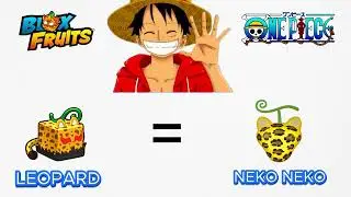 FRUTAS DO BLOX FRUITS = FRUTA ONE PIECE!