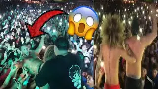 “El Alfa” Se Tira Al Público En Concierto De Jon Z 😱 En Puerto Rico 🇵🇷