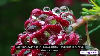 Doganın Gizli Kuvvetleri Adezyon ve Kohezyon