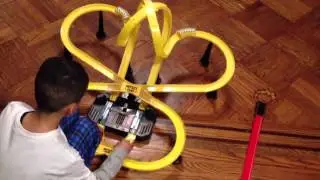 Trying out the new tracks.