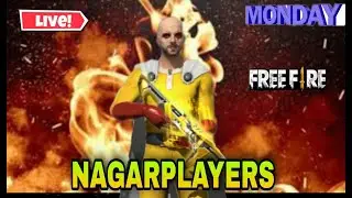 Telugu Garena Freefire Monday Live Stream//NAGARPLAYERS live stream road to 750 subs