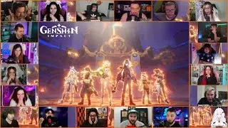 THE SIX HEROES OF NATLAN - ARCHON QUEST 5.1 ACT4 | GENSHIN IMPACT REACTION MASHUP