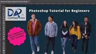 Photoshop Tutorial | Photoshop Course for Beginners | Multi Clipping Path Service in USA and Europe