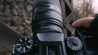 Adapting Canon Lenses to Fujifilm X-H1 - Fringer Pro