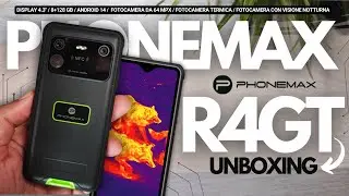 Unboxing PHONEMAX R4GT mini smartphone RUGGED