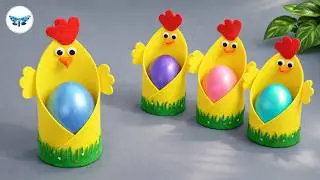 So SIMPLE!😍You have never made CHICKENS like this before🐔The SIMPLE ideas for EASTER🥚