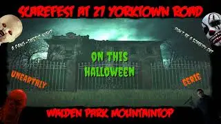 Halloween Night at 27 Yorktown RD Mountaintop Pa.
